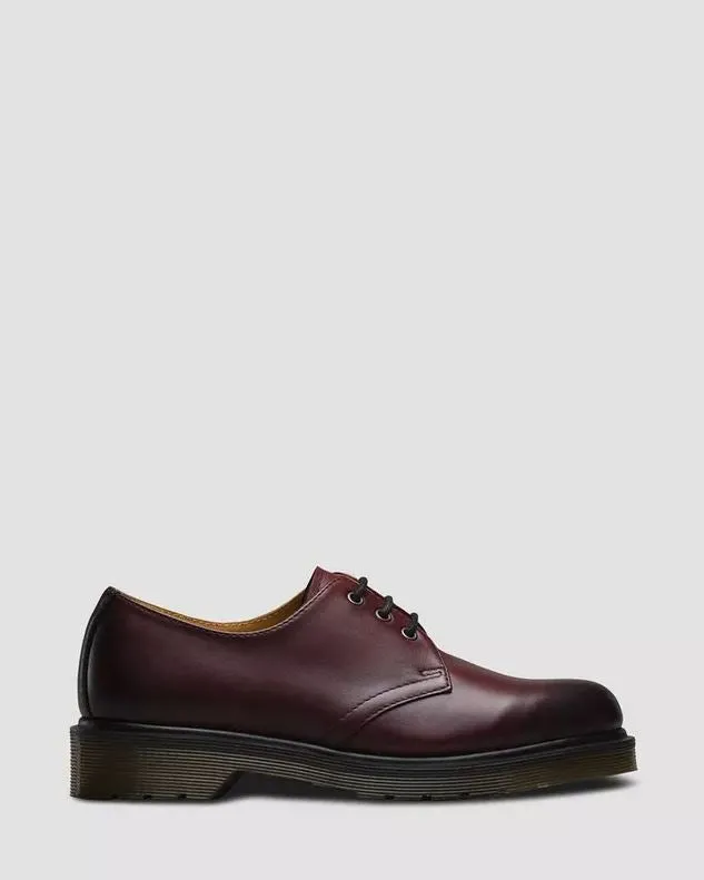 Dr. Martens 3-Loch Unisex Halbschuhe 1461 ANTIQUE TEMPERLEY Echtleder Cherry Red 21153600