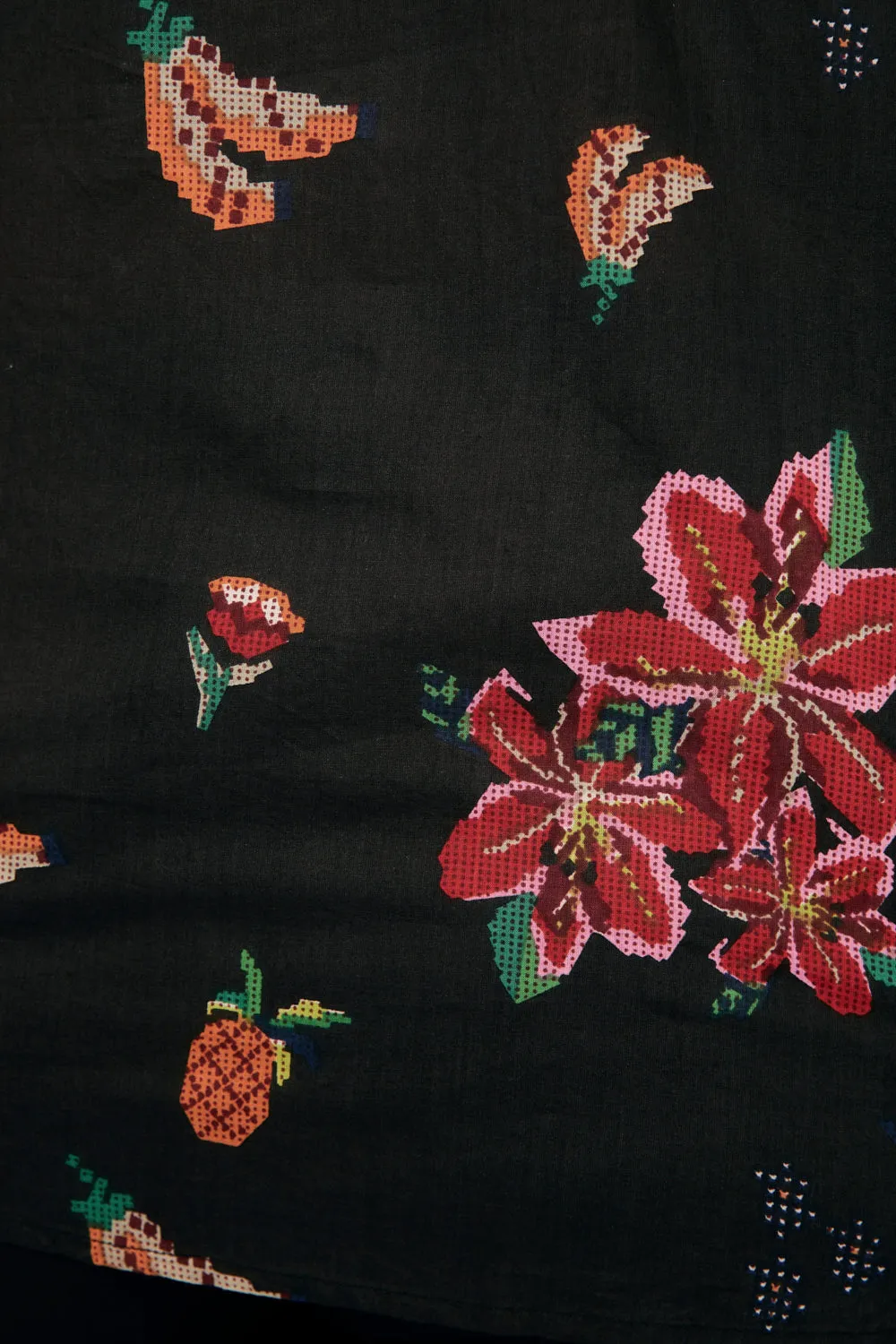 Ginette Maxi Dress in Tapestry Blooms Adrift