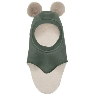 Huttelihut X Luksusbaby Cotton Fleece Balaclava Climbing Ivy