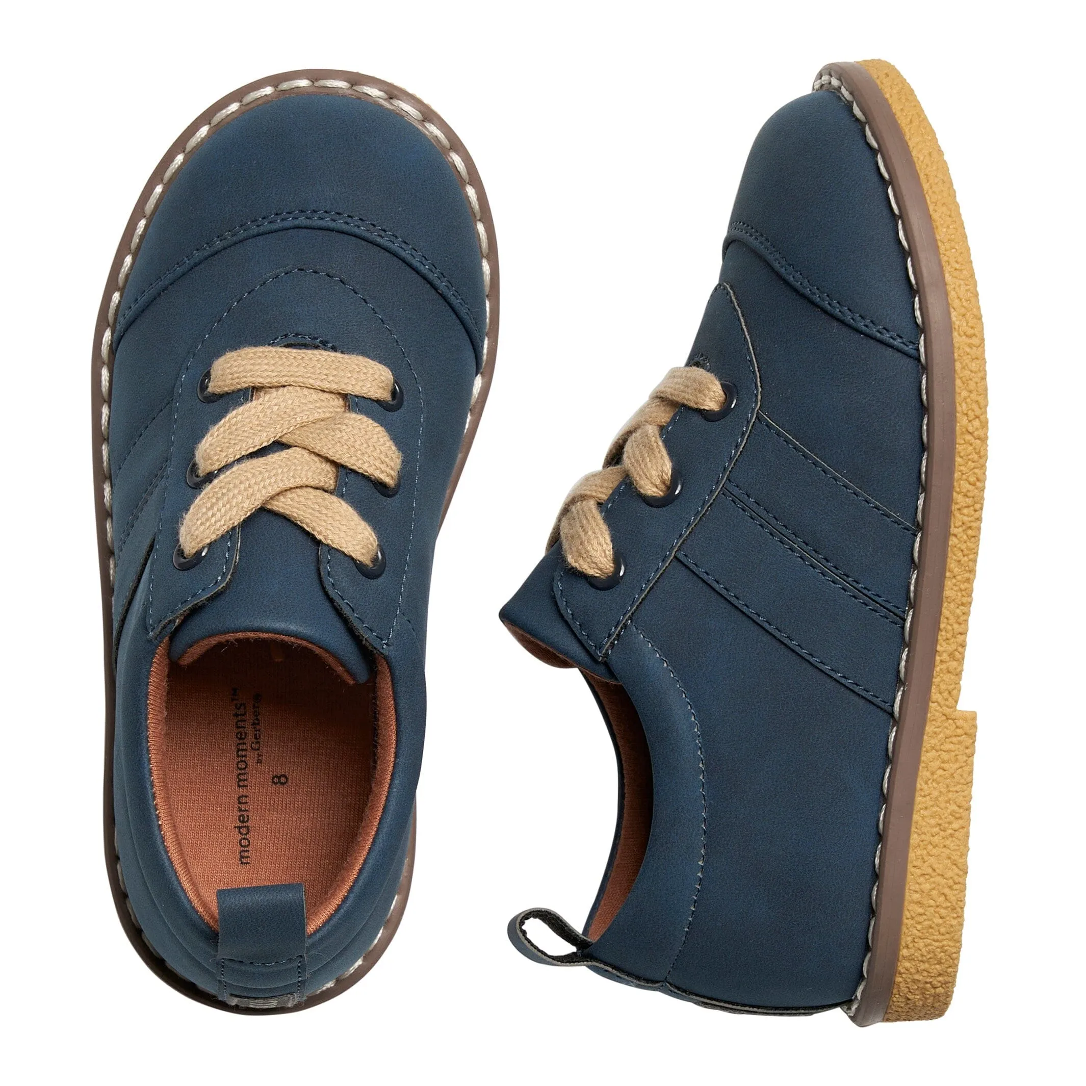 Infant & Toddler Boys Navy Oxfords Gerber Childrenswea