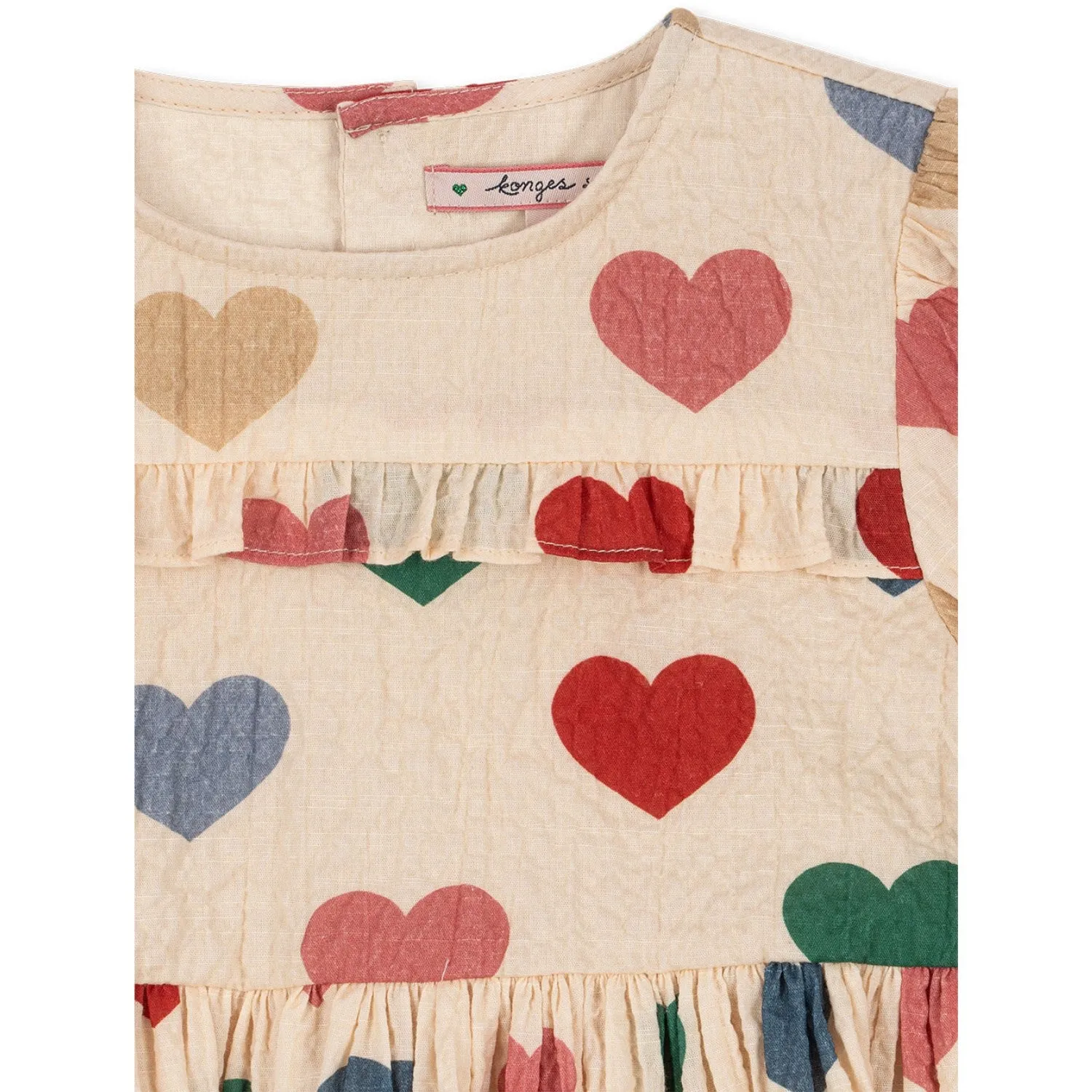 Konges Sljd Bon Coeur Colore Frappe Elin Blouse Gots
