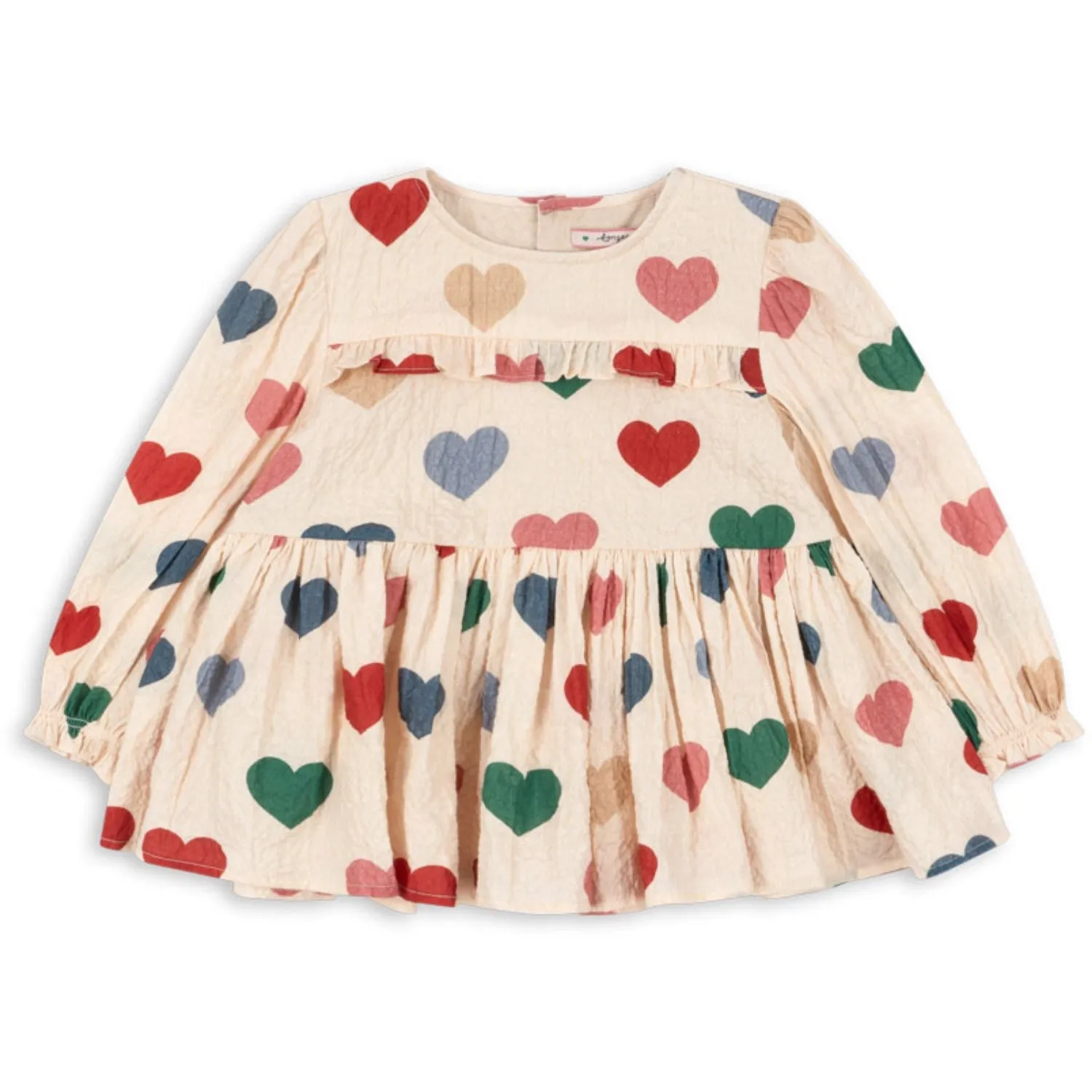 Konges Sljd Bon Coeur Colore Frappe Elin Blouse Gots