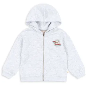 Konges Sljd Off White Melange Lou Hoodie Ocs