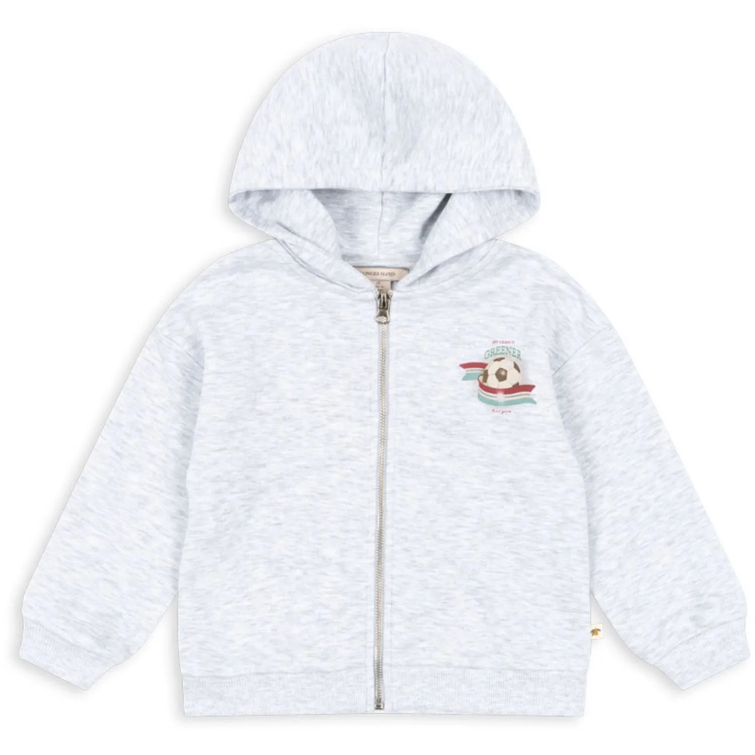 Konges Sljd Off White Melange Lou Hoodie Ocs