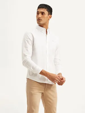 Men's Solid Slim Fit Oxford Shirt LEVI'S