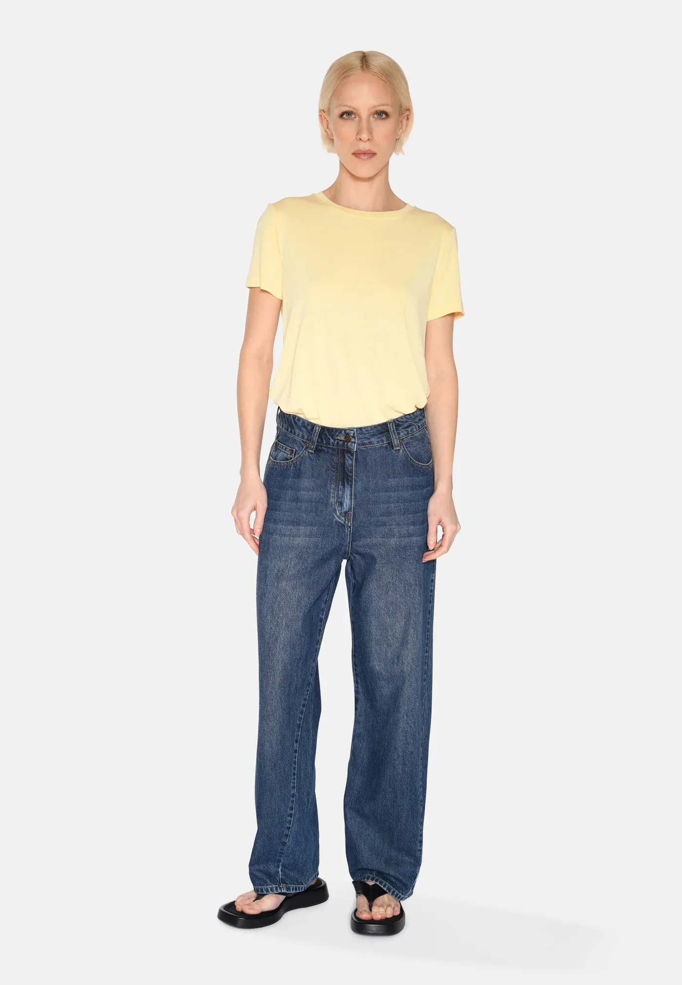 MINIMUM - SOLEY JEANS - MEDIUM BLUE - SS25