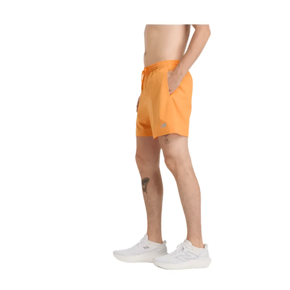 New Balance Men's Sport Essentials 5" Short in Neo Flame SS25