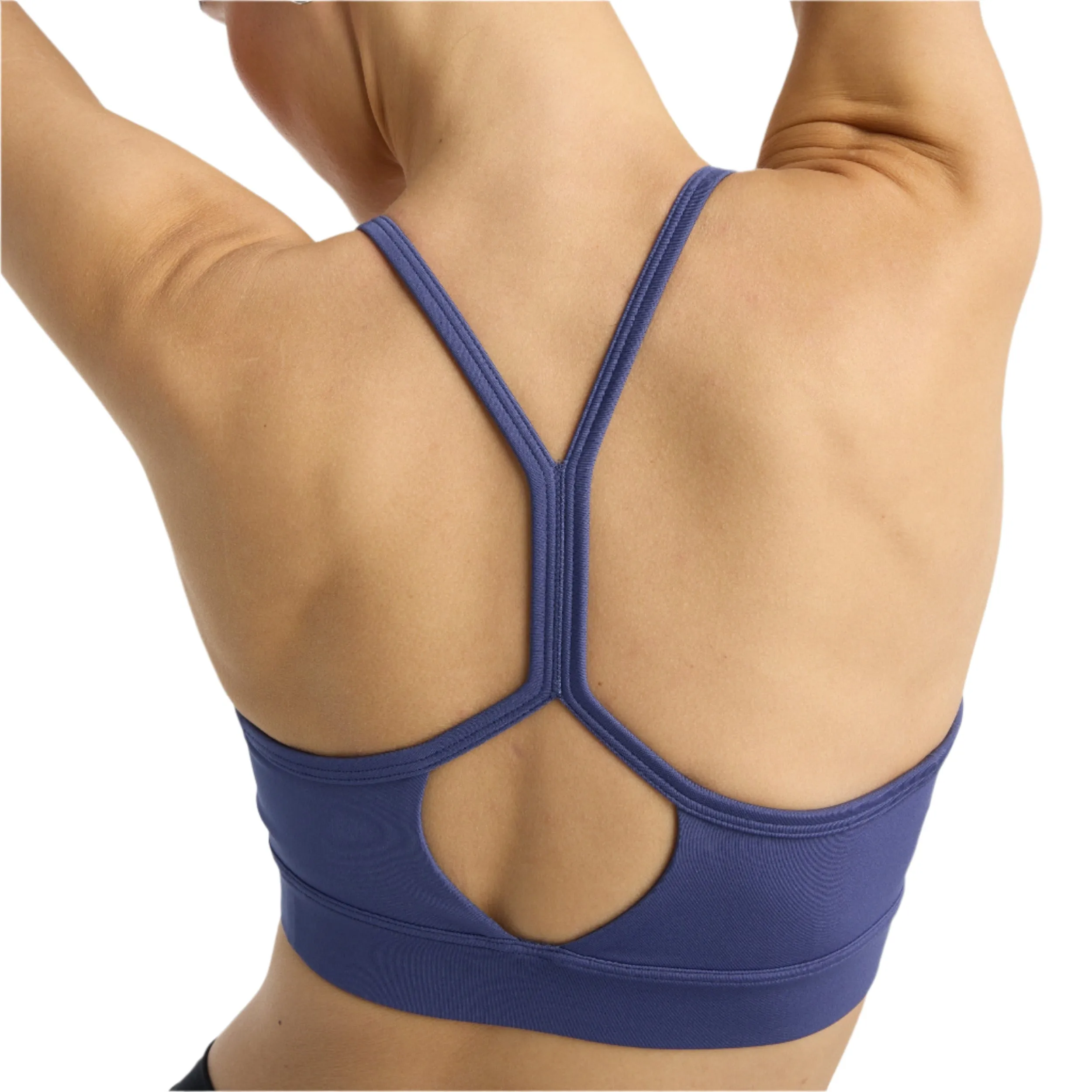 New Balance Women's Sport Essential Yoga Light Support Bra in DRE SS25