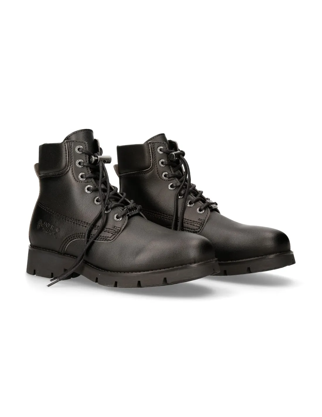 New Rock M-RANGER046-V1 Ankle Boots Black Ranger Vegan