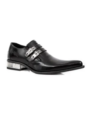 New Rock NEWMAN M-2246-S14 Schuhe Halbschuhe Herrenschuhe Boots Elegant Echtleder