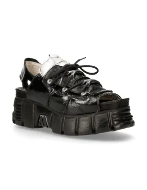 New Rock platform sandal genuine leather