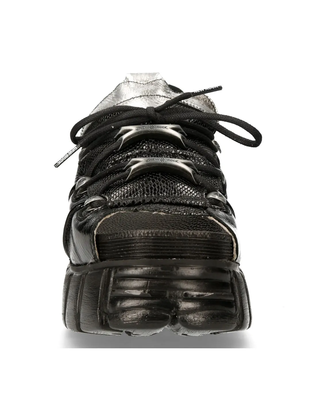New Rock platform sandal genuine leather
