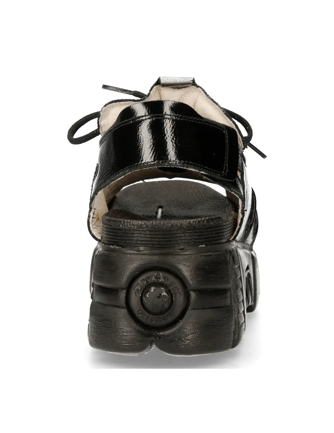 New Rock platform sandal genuine leather