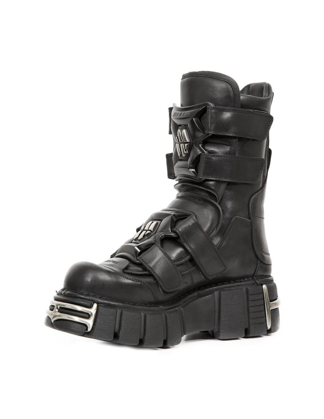 New Rock Shoes Shoes Boots Boots M-422-S1 Gothic Genuine Leather