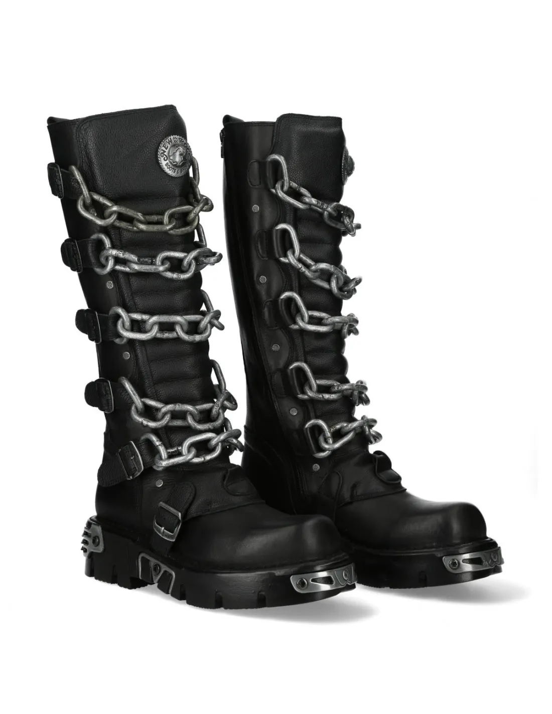 New Rock Shoes Shoes Boots Boots M-718P-C2 Gothic Genuine Leather
