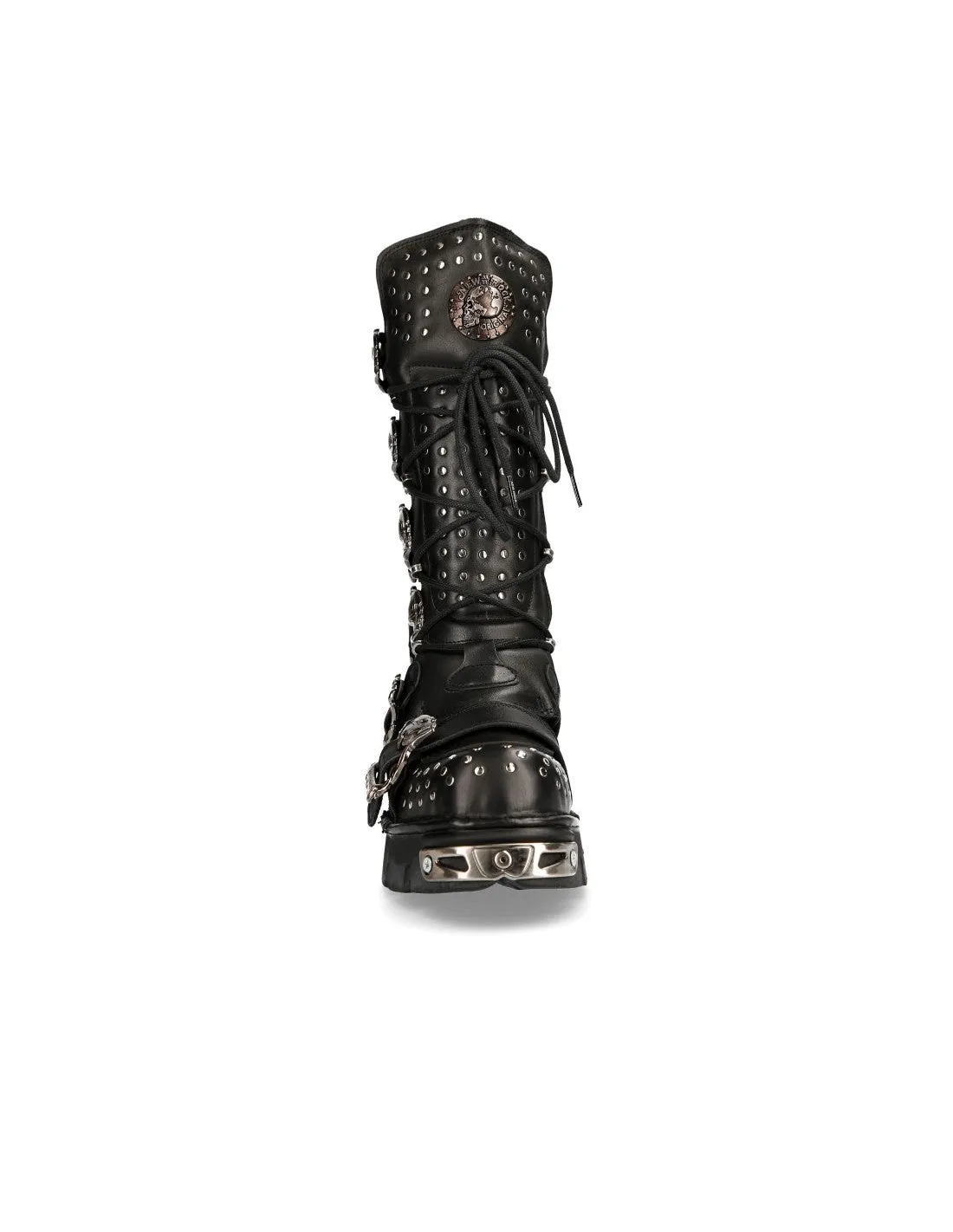 New Rock Shoes Shoes Boots Boots M-718P-C2 Gothic Genuine Leather