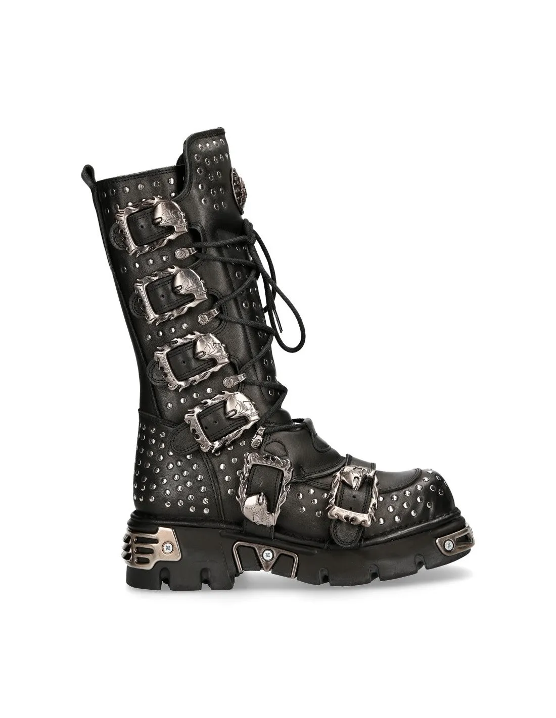 New Rock Shoes Shoes Boots Boots M-718P-C2 Gothic Genuine Leather