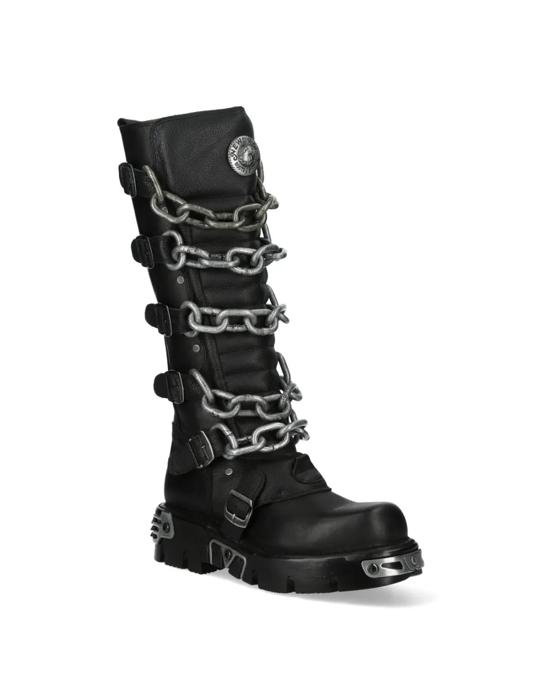 New Rock Shoes Shoes Boots Boots M-718P-C2 Gothic Genuine Leather