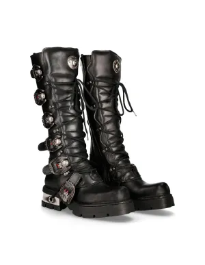 New Rock Shoes Shoes Boots Boots M-718P-C2 Gothic Genuine Leather