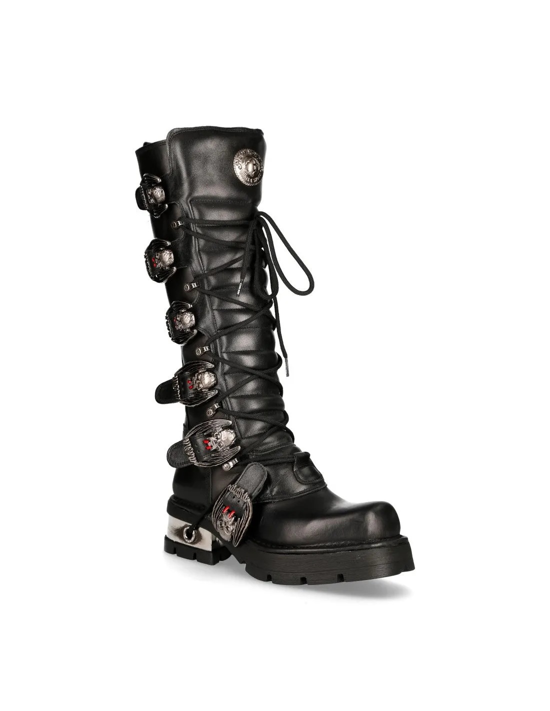 New Rock Shoes Shoes Boots Boots M-718P-C2 Gothic Genuine Leather