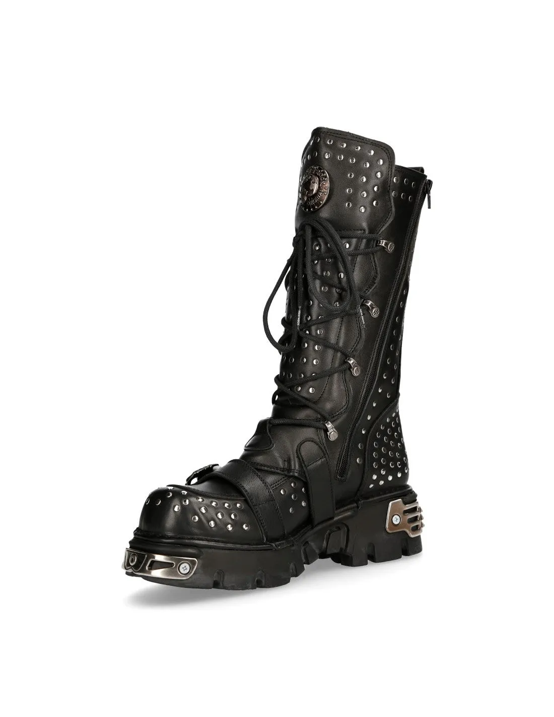 New Rock Shoes Shoes Boots Boots M-718P-C2 Gothic Genuine Leather