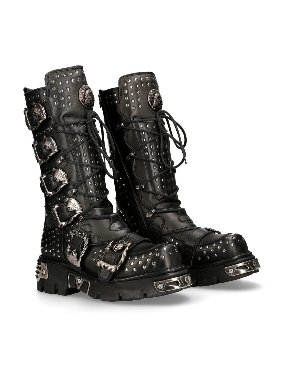 New Rock Shoes Shoes Boots Boots M-718P-C2 Gothic Genuine Leather