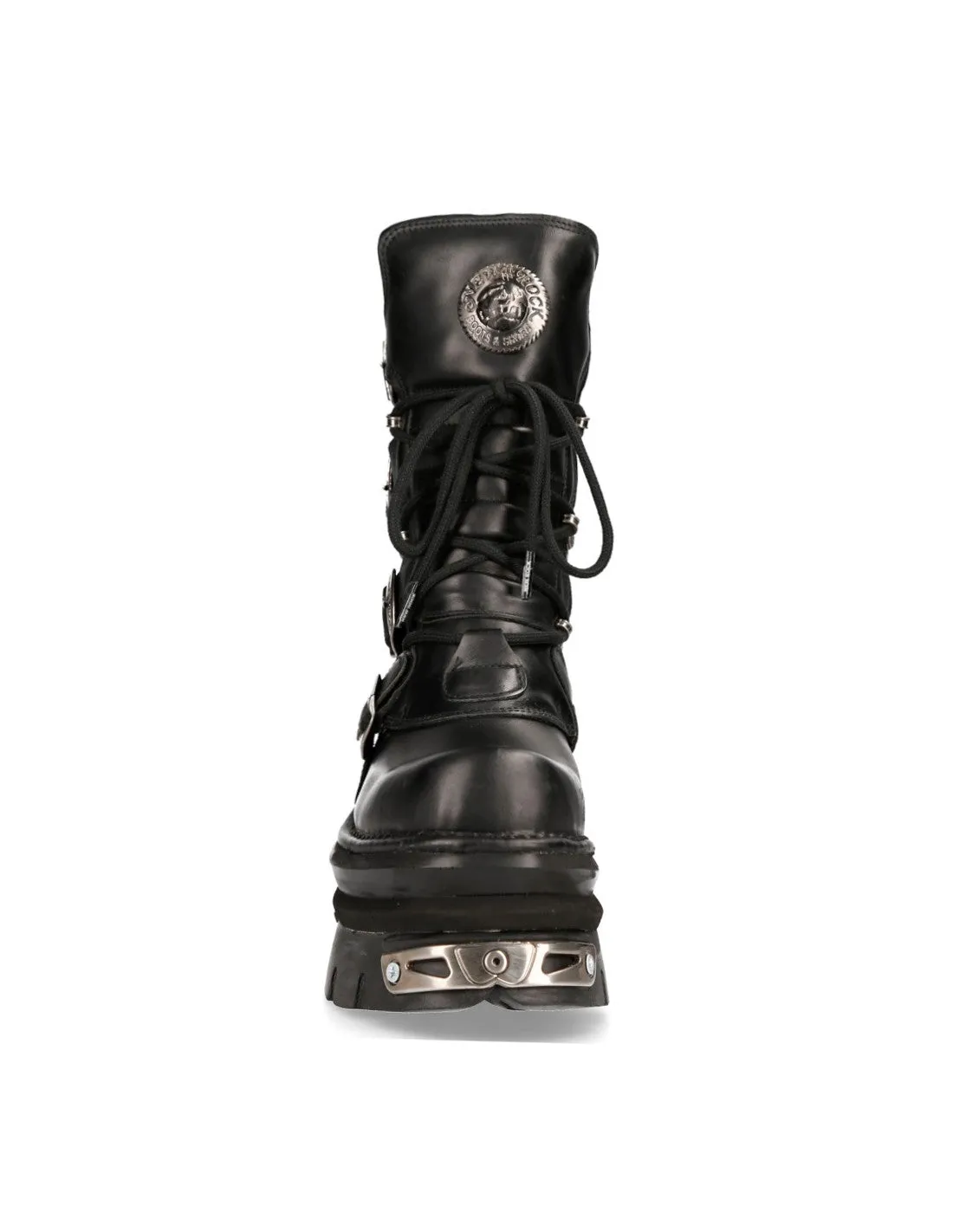 New Rock Shoes Shoes Boots Boots M.373-S4 Biker Boots Gothic Genuine Leather