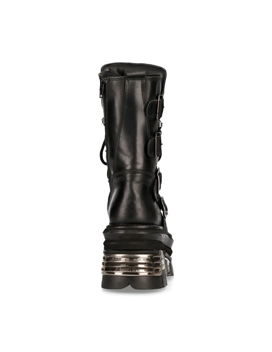 New Rock Shoes Shoes Boots Boots M.373-S4 Biker Boots Gothic Genuine Leather