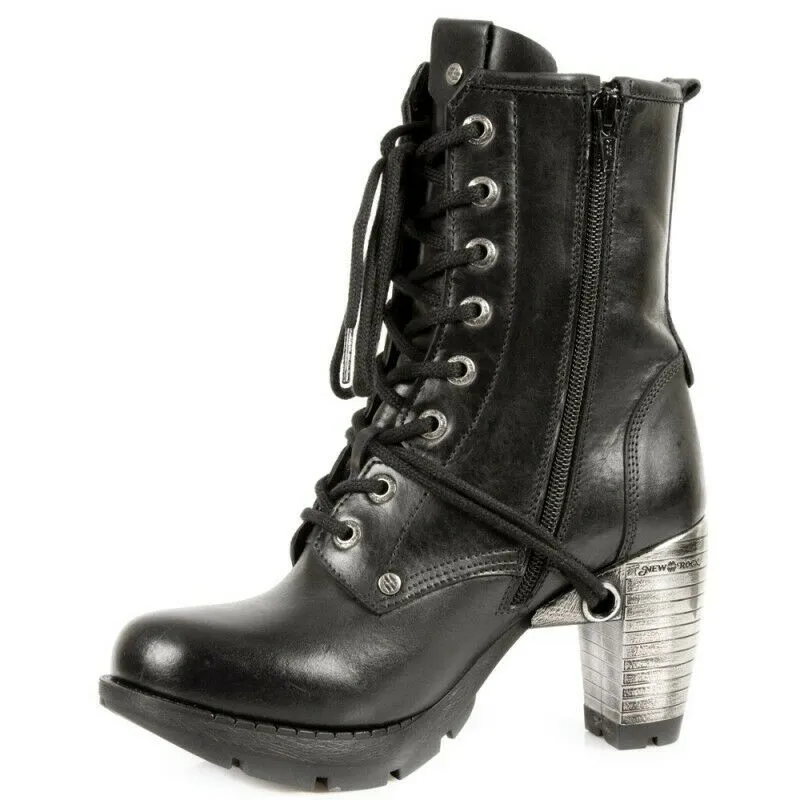 New Rock Shoes Women's Ankle Boots Heel Boots Gothic M.TR001-S1