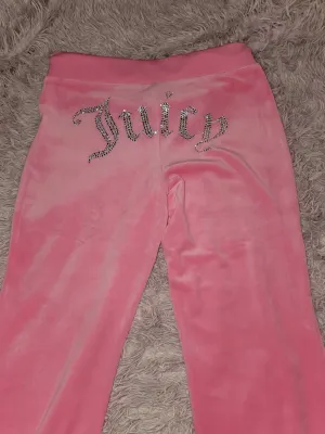 OG Big Bling Velour Track PantsREJUICED Juicy Couture