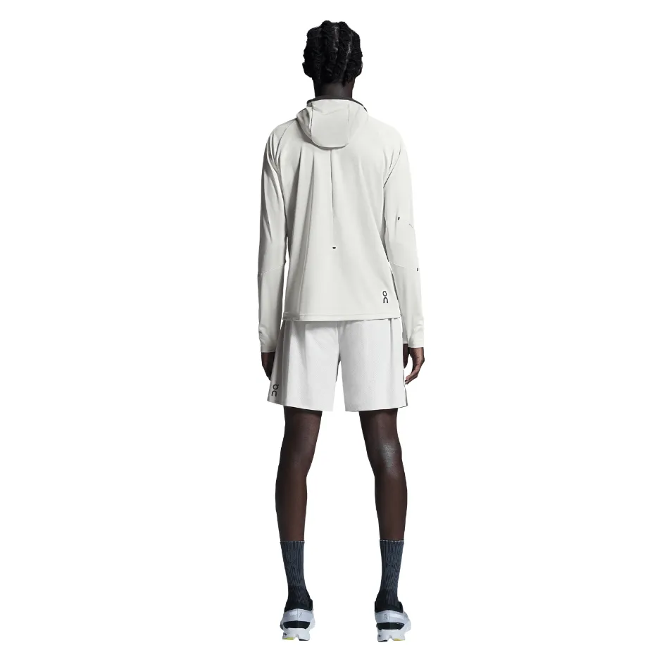On Men's Climate Zip Hoodie in Silver SS25