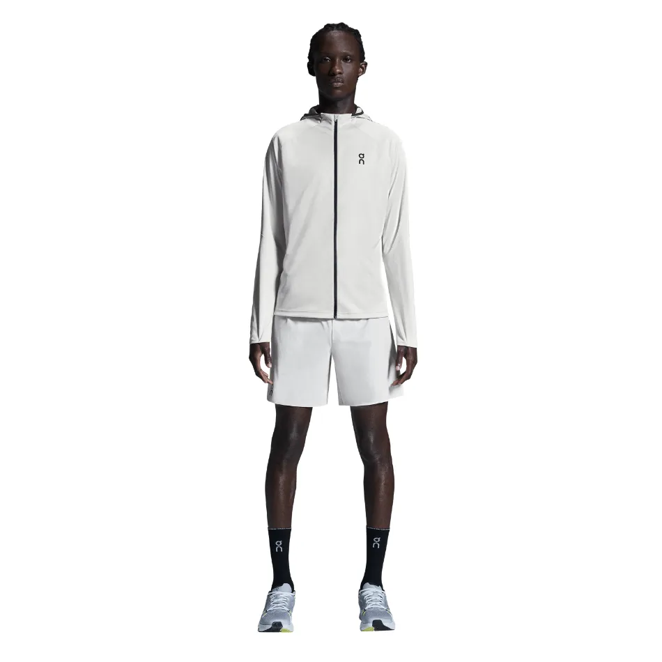 On Men's Climate Zip Hoodie in Silver SS25