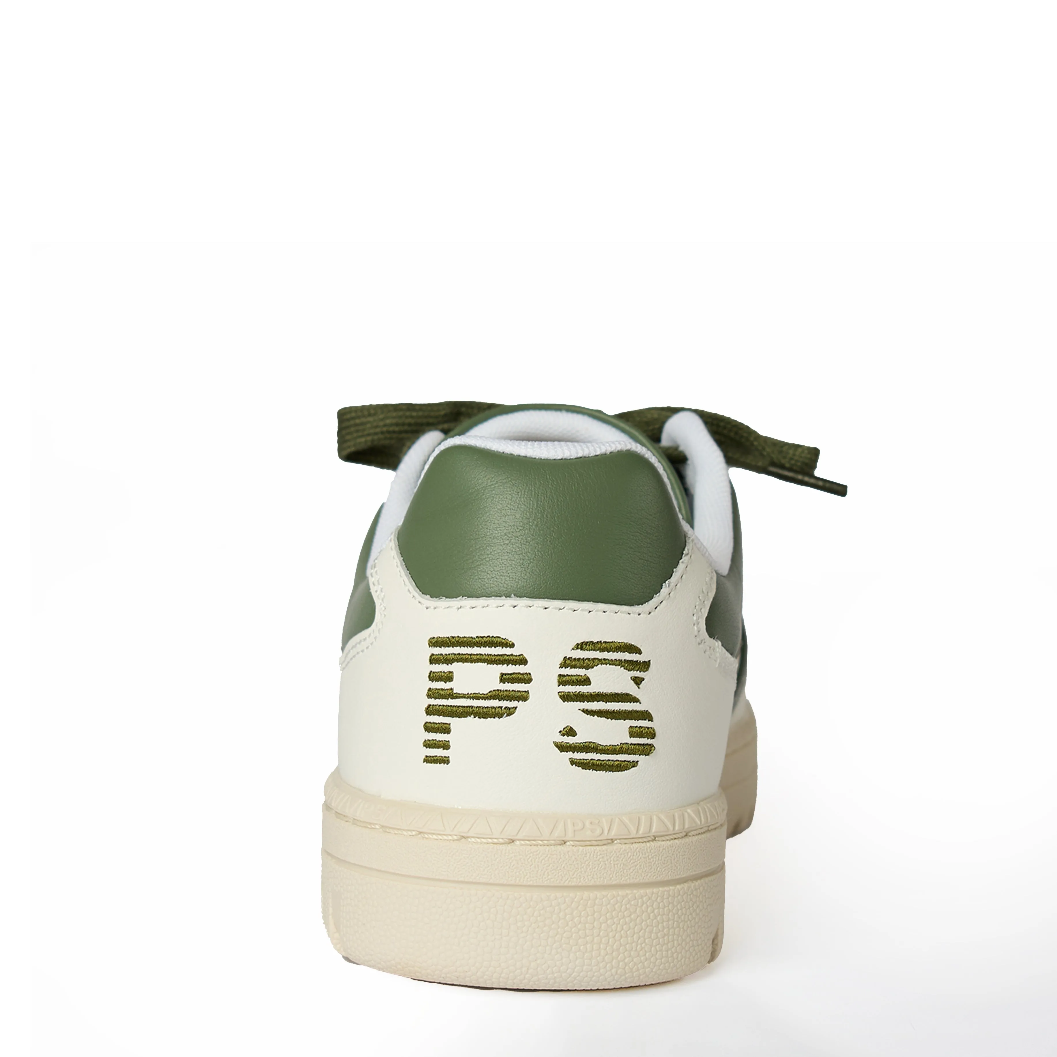 Paul Smith Mens Shoe Ellis Green Spoiler White