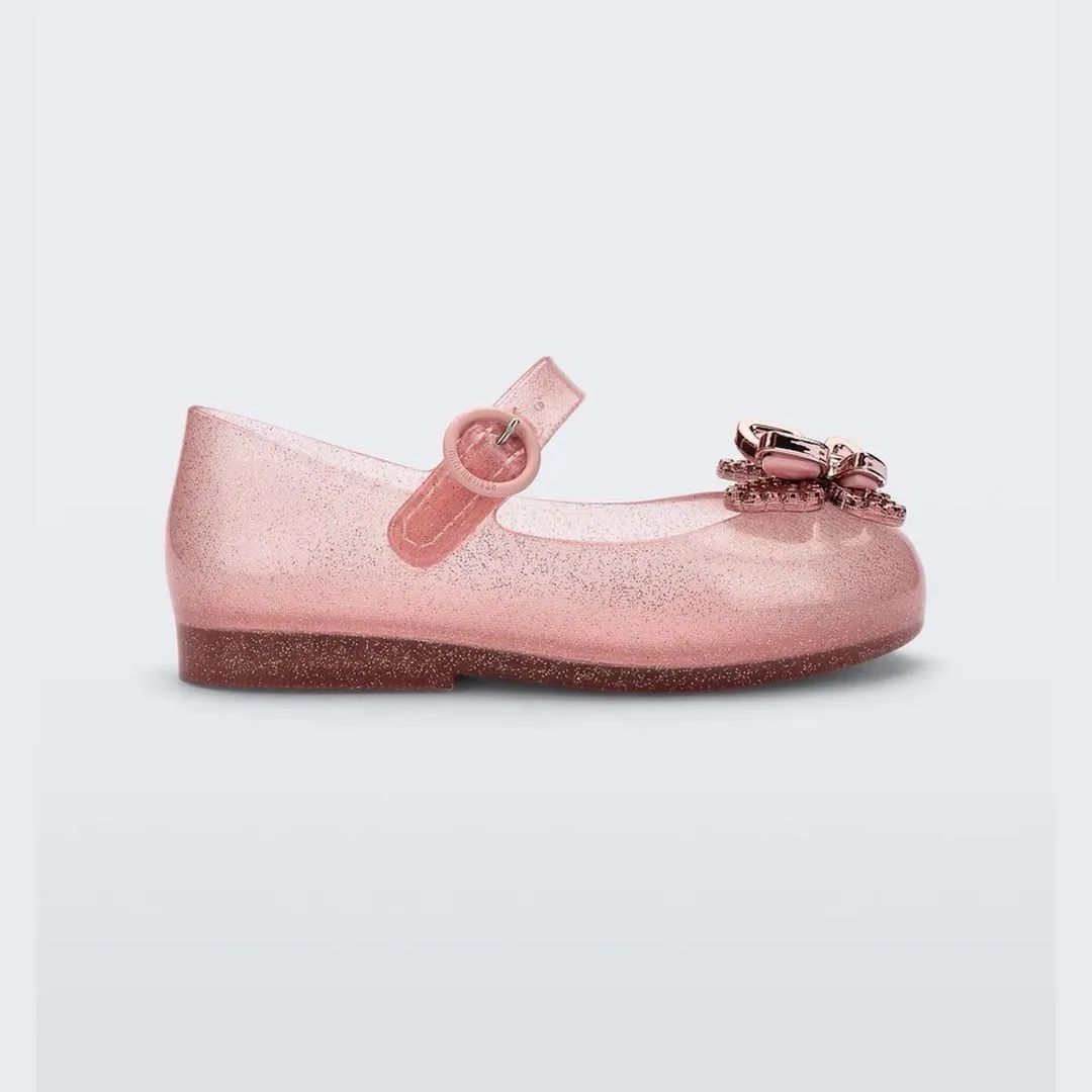 Pink Butterfly Bow Mary Janes