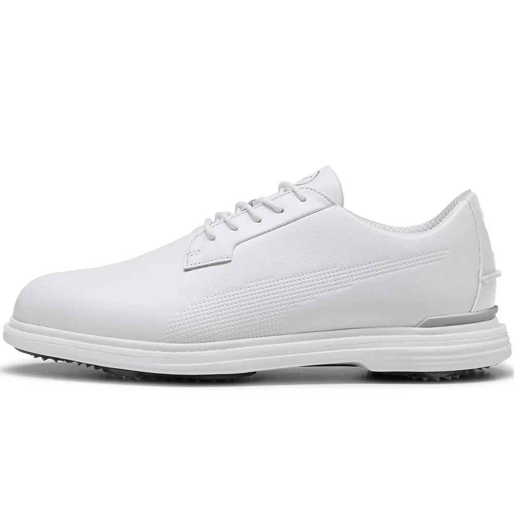 Puma ROYALE Spiked Shoes - White/Slate Sky/Ash Gray