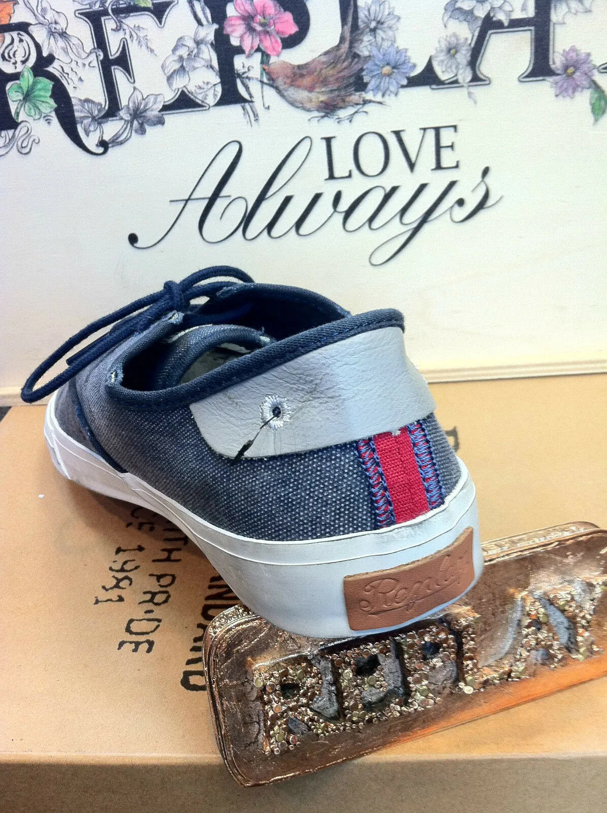 Replay Men's Shoes Casual Shoes Pasadena Shoes Shoes Sneaker Blue
