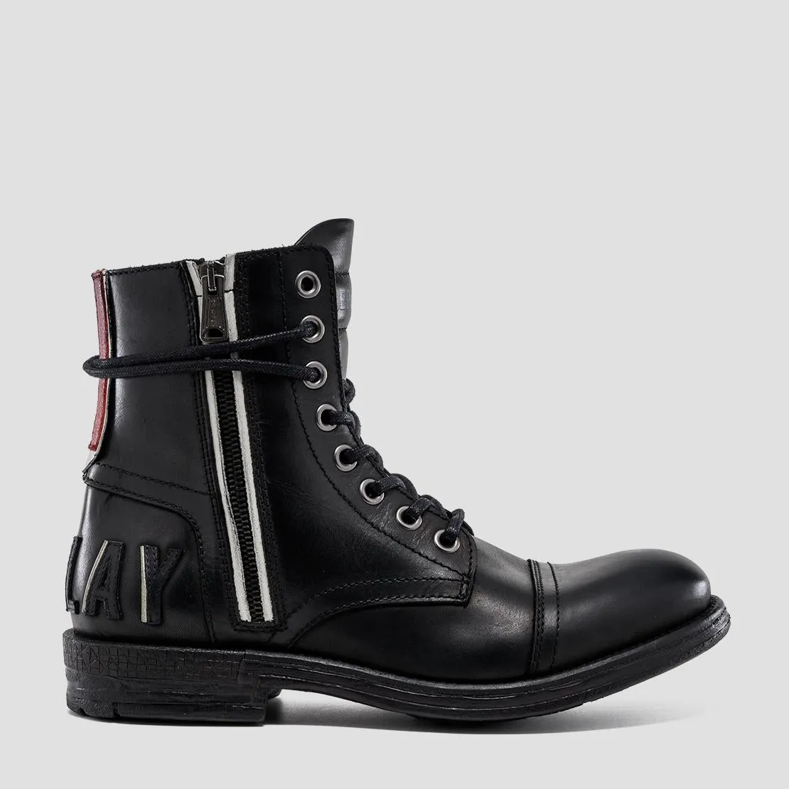 Replay Men's Shoes Shoes Ankle Boots Shoes Boots BLACKBIRD Black