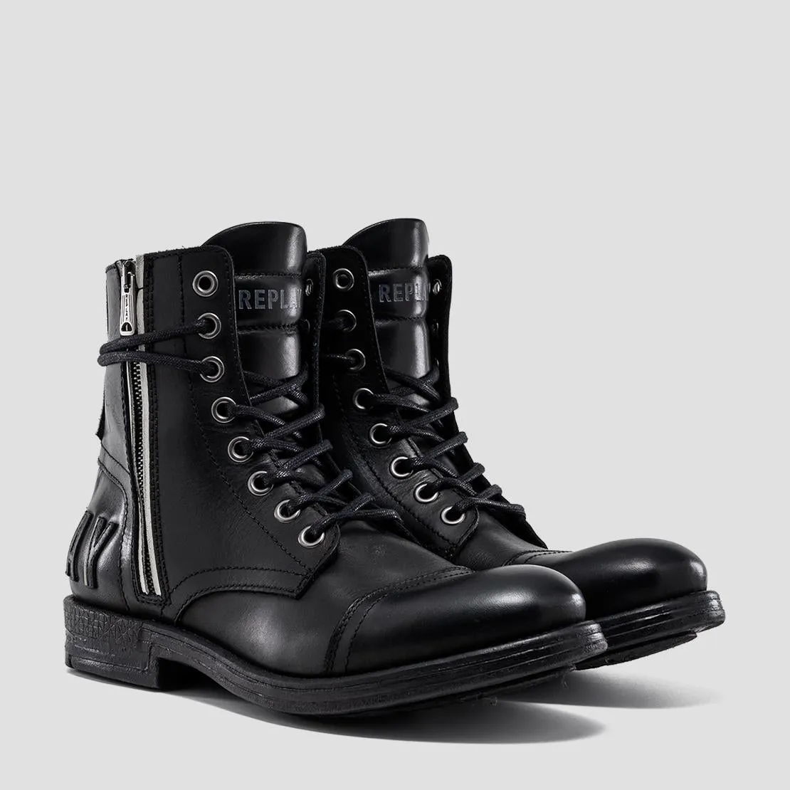 Replay Men's Shoes Shoes Ankle Boots Shoes Boots BLACKBIRD Black