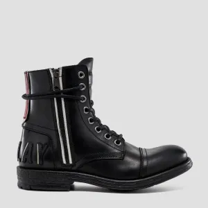 Replay Men's Shoes Shoes Ankle Boots Shoes Boots BLACKBIRD Black