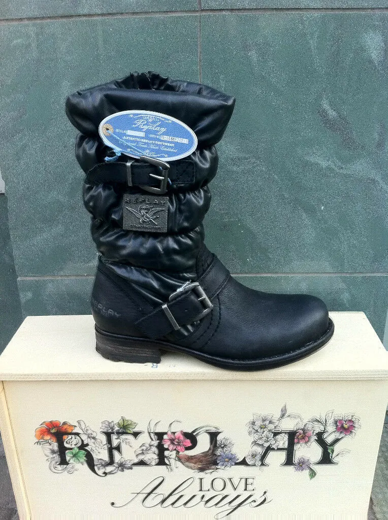 Replay women's shoes shoes boots ankle boots leather