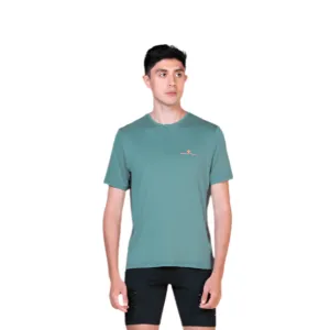 Ronhill Men's Tech 1/2 Zip Short Sleeved Tee in Monolith/Artemis SS25