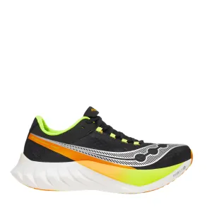 Saucony Men's Endorphin Pro 4 Running Shoes in Black/Vo2 AW25