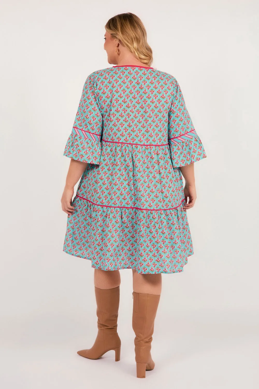 Scout Bell Sleeve Dress in Florence Adrift