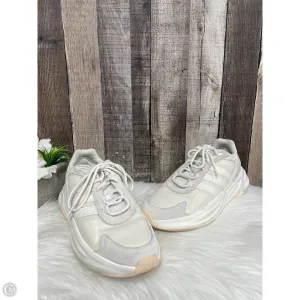 Shoes Athletic By Adidas In Cream, Size: 10