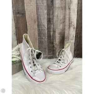 Shoes Athletic By Converse In White, Size: 7