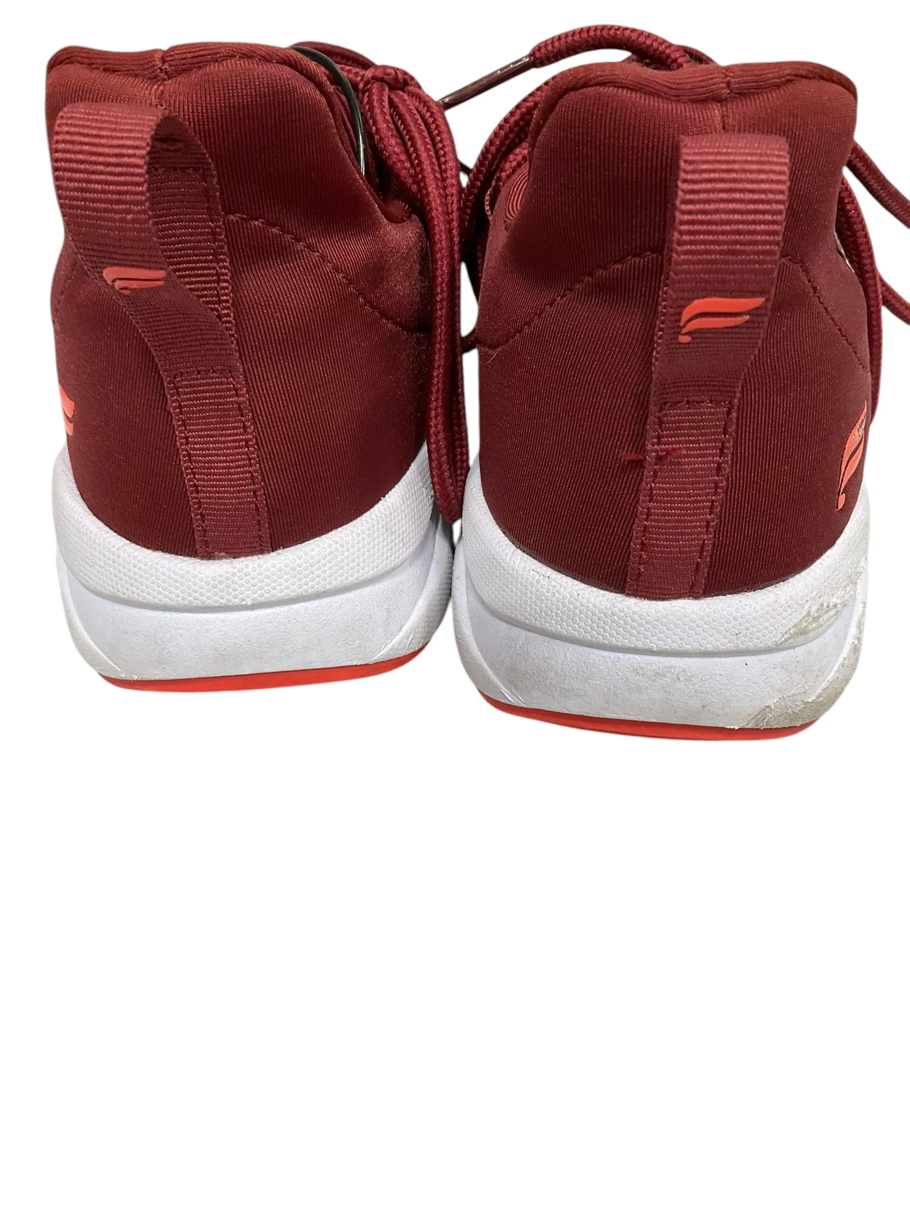 Shoes Athletic By Fabletics In Red, Size: 7.5