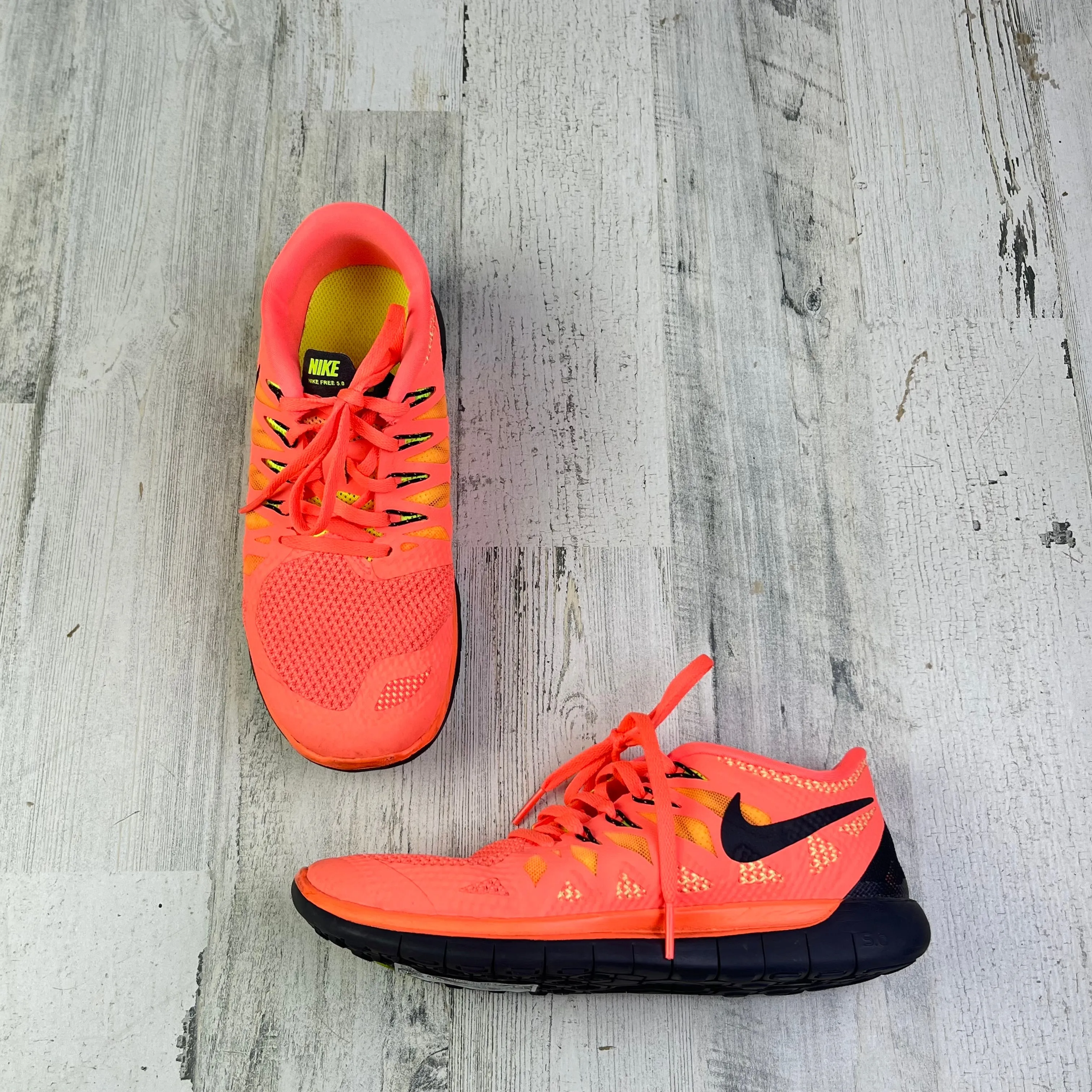 Shoes Athletic By Nike In Orange, Size: 7.5