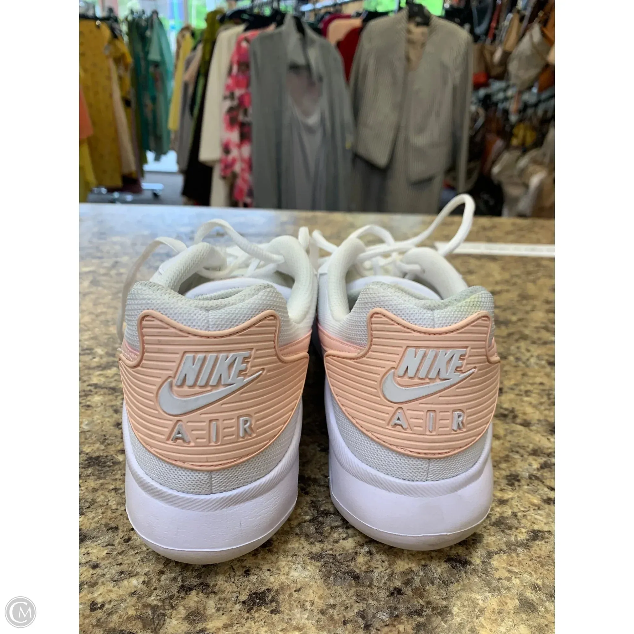 Shoes Athletic By Nike In Pink & White, Size: 11
