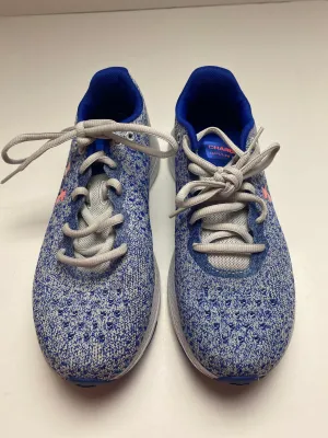Shoes Athletic By Under Armour In Blue, Size: 7.5