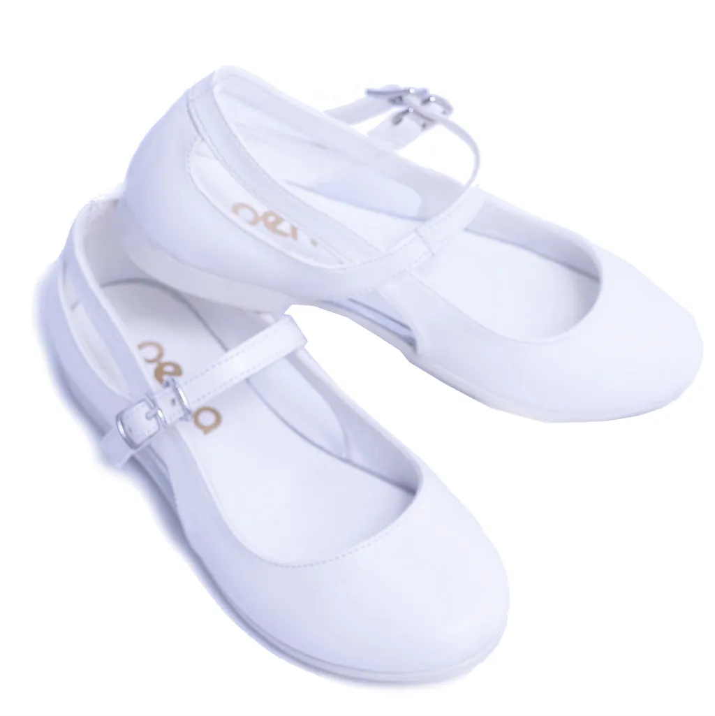 Snow White Cut-Out Flats